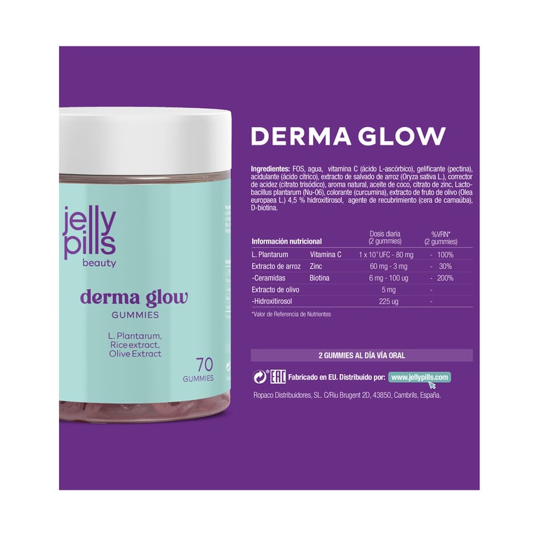 Derma Clean Gummies 70 Unds da Jelly Pills