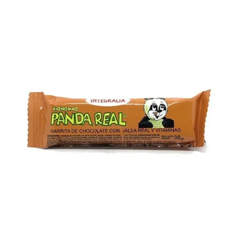 Panda Reale Barretta Cioccolato Gelatina Reale Vitamine