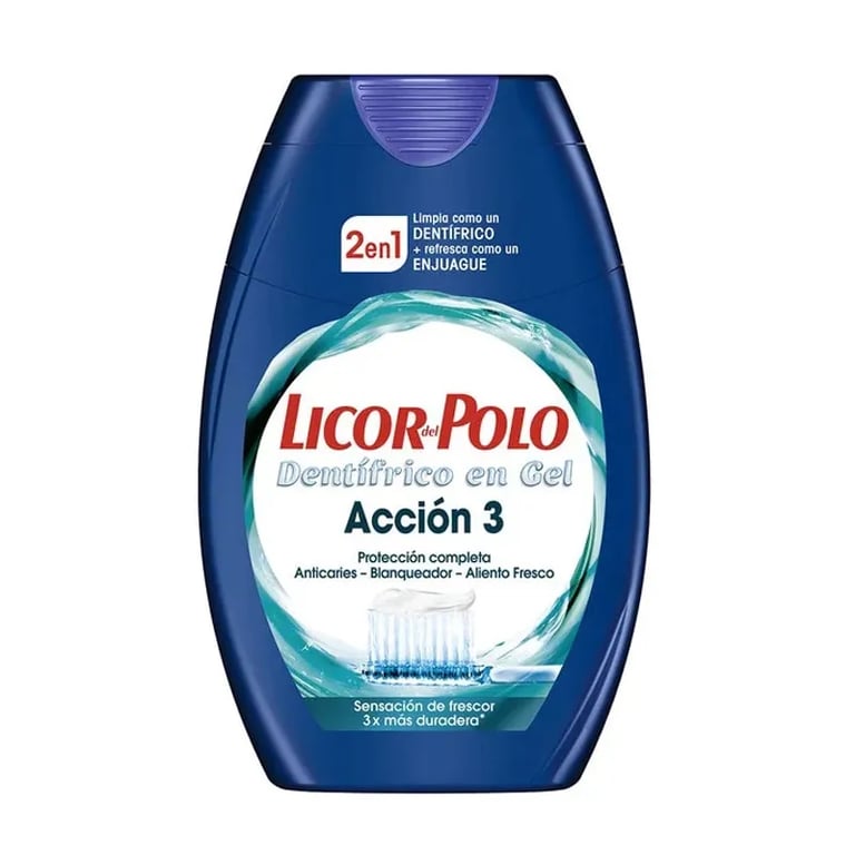 Dentífrico En Gel Acción 3