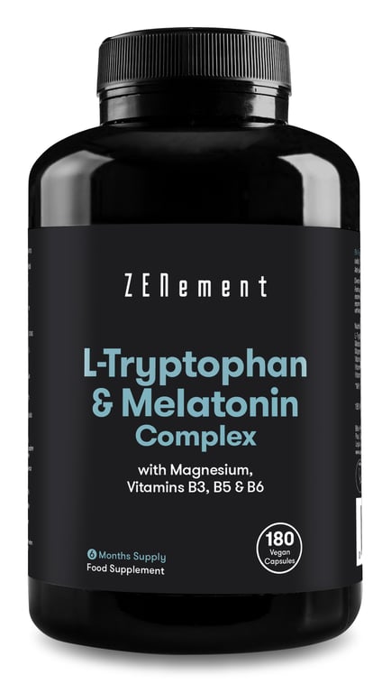 L-Tryptophane Avec Mélatonine 180 Gélules
