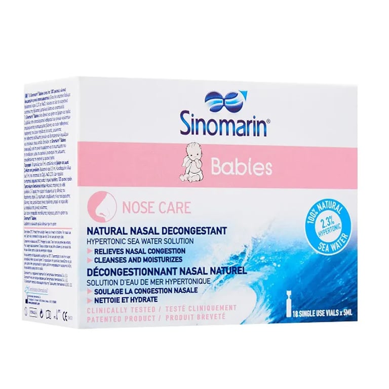 SINOMARIN BEBÉS NOSE CARE
