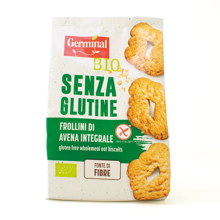 Biscotti Integrali All’Avena Senza Glutine Bio