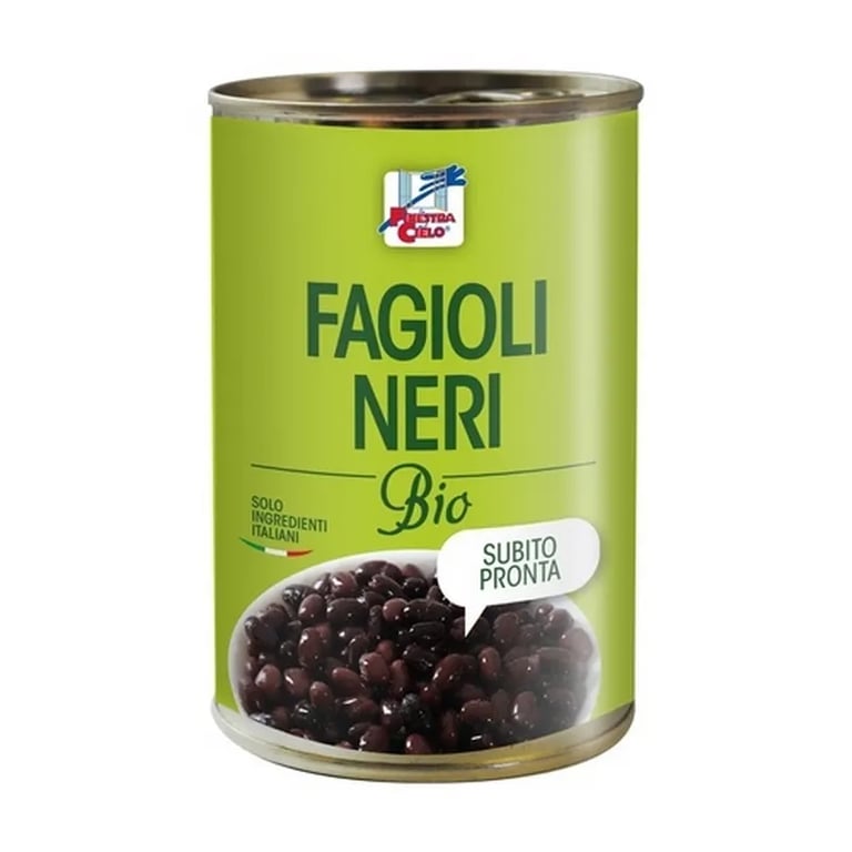 Haricots Noirs Cuits En Conserve