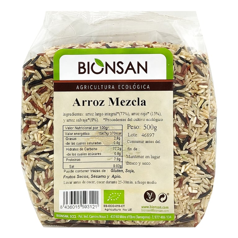 Mélange Riz Écologique Long Complet