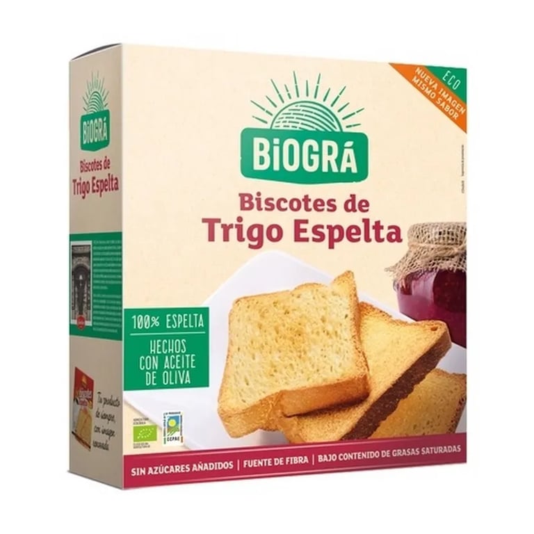Biscottes D'Épeautre Bio