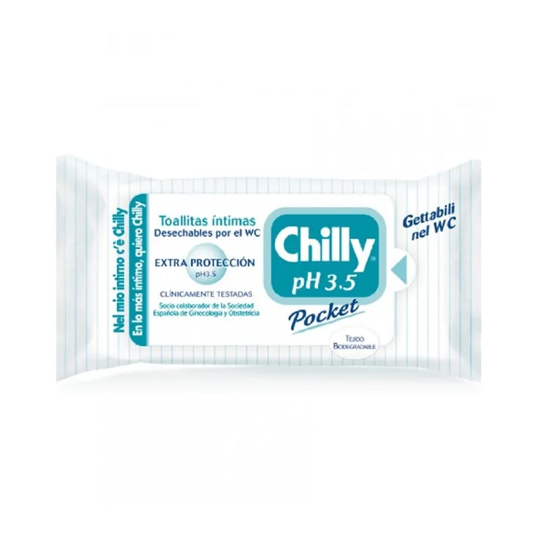 Chilly PH 3.5 Toallitas Íntimas