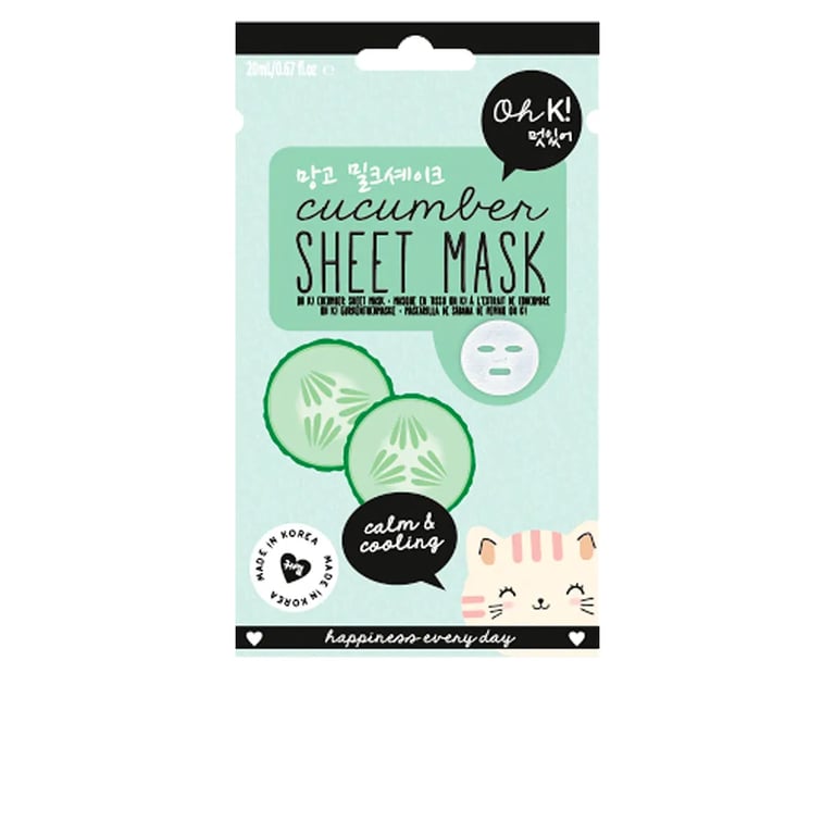 Sheet Face Mask Cucumber Calm & Cooling