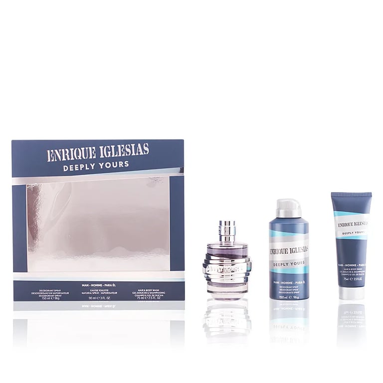 Enrique Iglesias Deeply Yours Man Coffret 3 Pcs