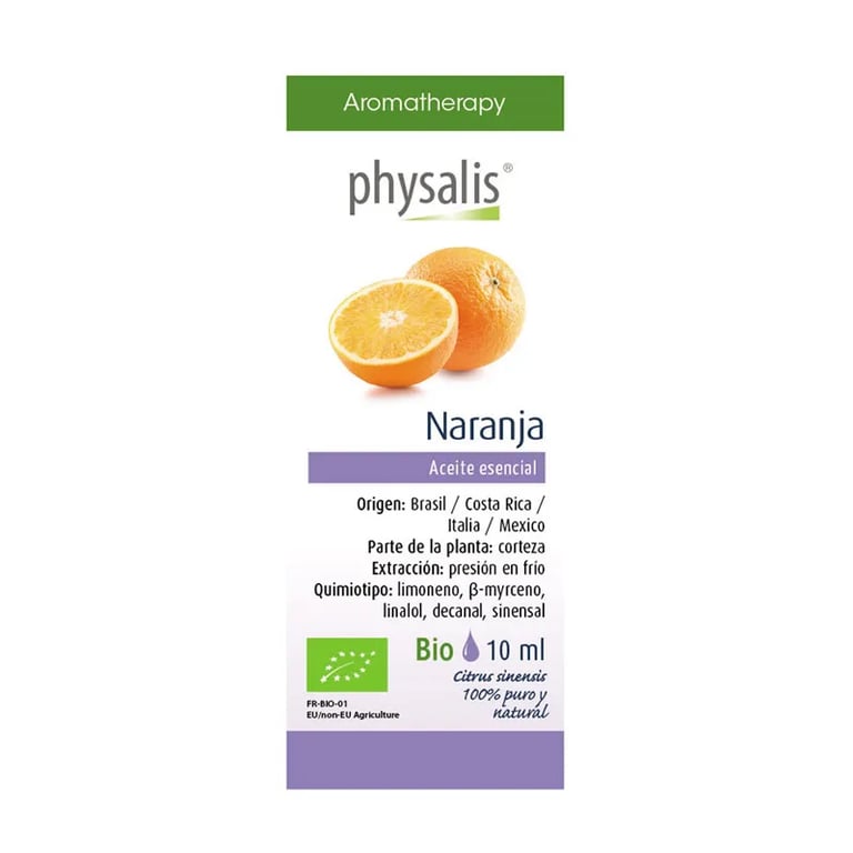 Aceite Esencial De Naranja Bio