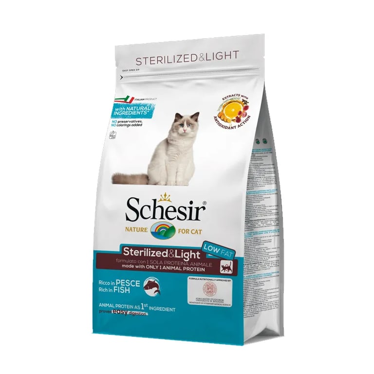 Sterilized & Light Crocchette Gatti Adulti Pesce