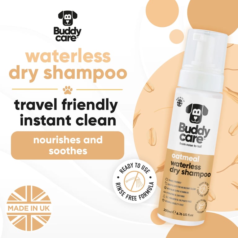 Shampooing Sec à l'Avoine pour Chiens - imagen 2 de 5