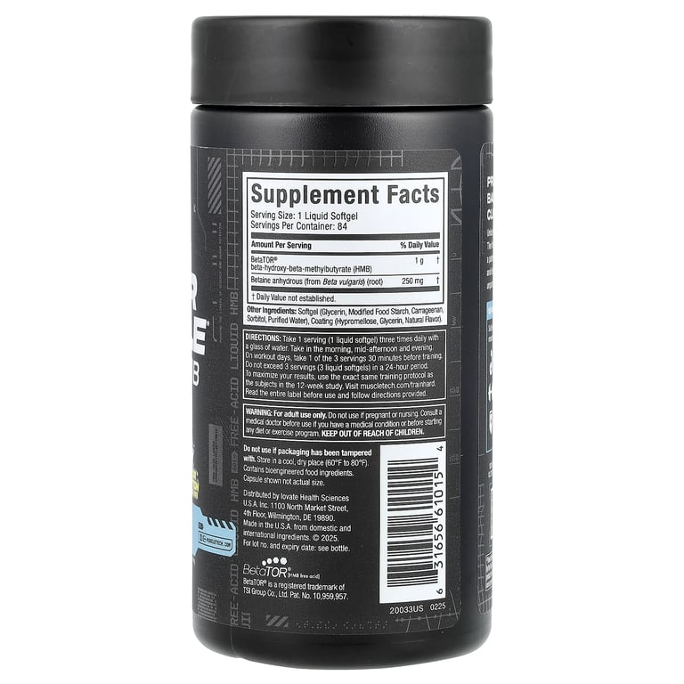 Clear Muscle Liquid HMB - imagen 3 de 3