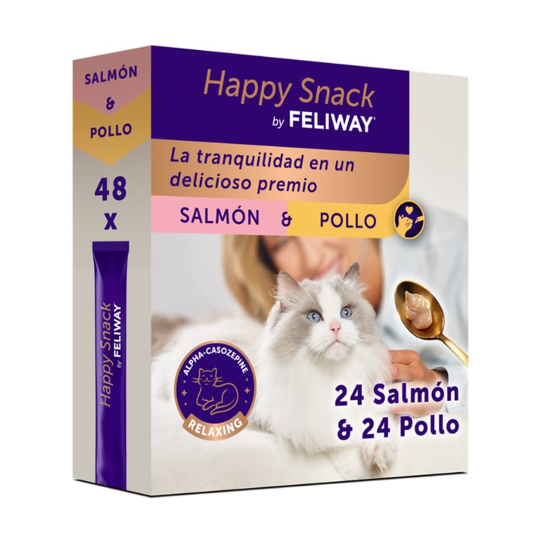 Feliway Happy Snack Pollo & Salmón