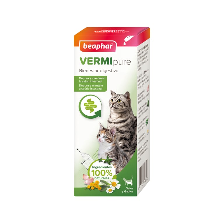 Vermipure Gatos Solución Líquida