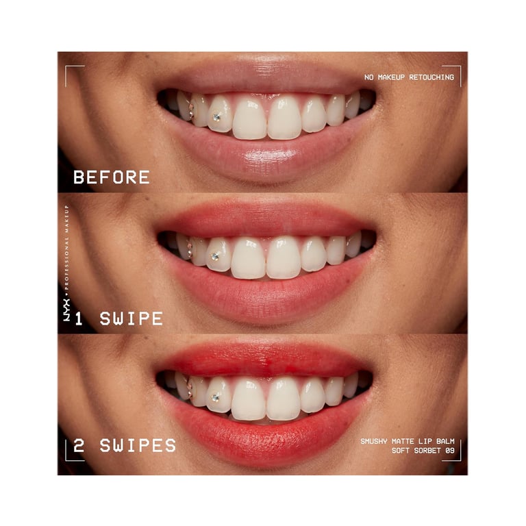 Lip Balm Smushy Matte #02 Swipe Sesh de NYX