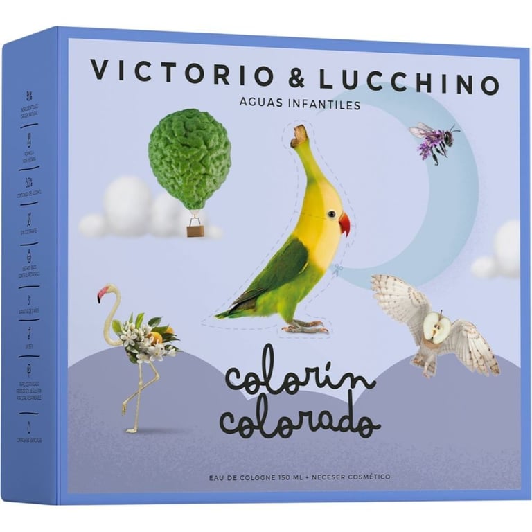 Aguas Infantiles Colorín Colorado EDC 150 ml + Neceser de Victorio & Lucchino