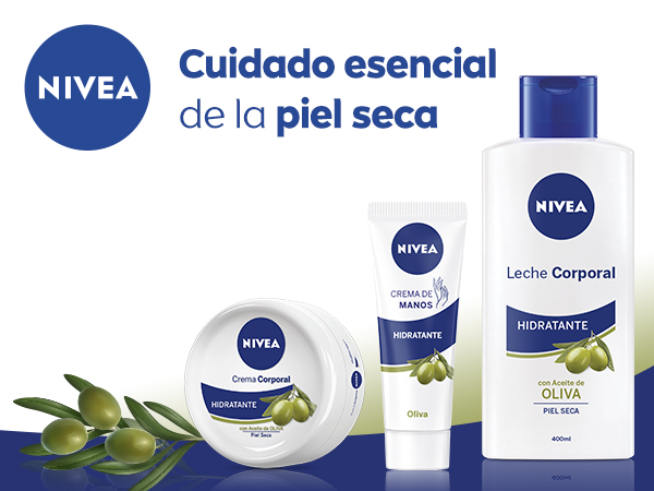 Huile D'olive Lait Corps Peaux Seca 400 ml de Nivea