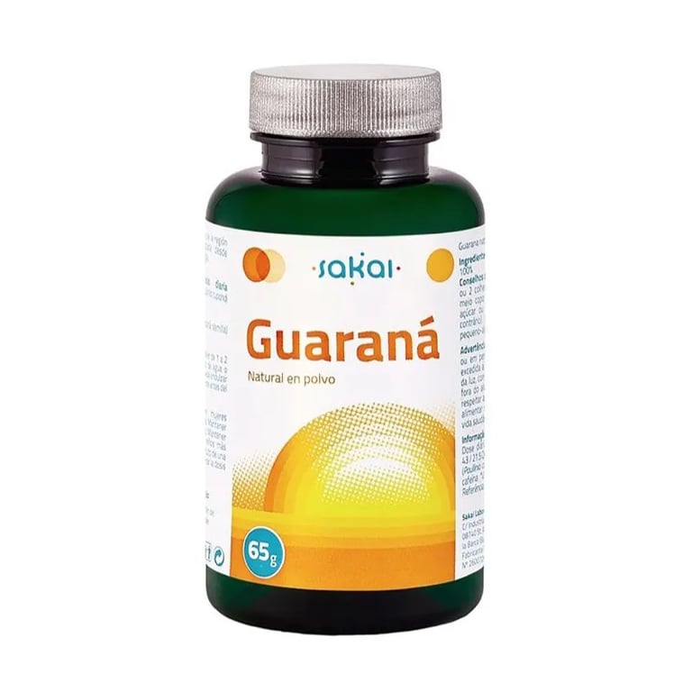 Natürliches Guarana in Pulverform
