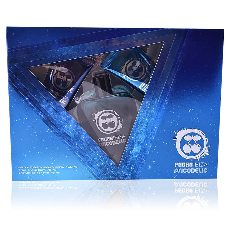 Pacha Psicodelic Man Coffret 3 Produits EDT 100 ml