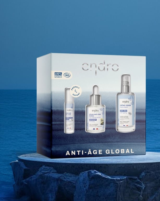 Set Antiedad Global Crema 50ml + Sérum 30ml + Contorno de Ojos 10ml