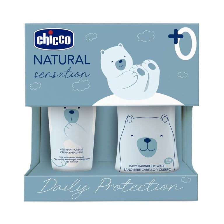Set Natural Sensation Gel Shampooing 200 ml + Crème Balsamique 100 ml