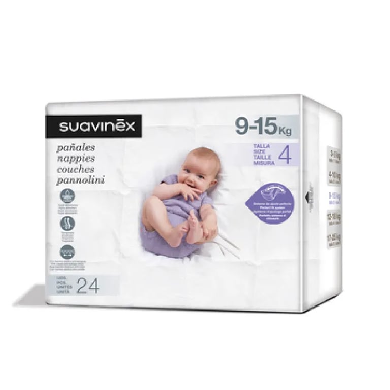 PAÑALES TALLA 4 DE 9 A 5 Kg