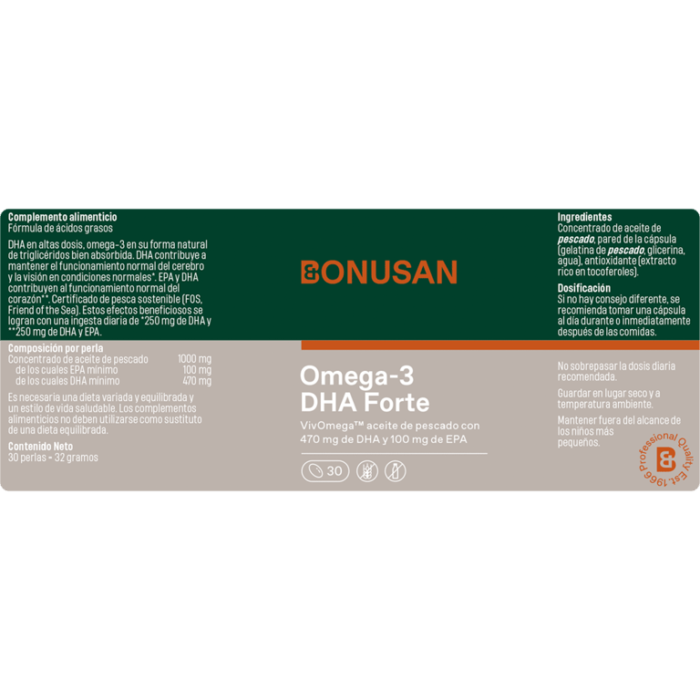 Omega-3 DHA Forte - imagen 2 de 2