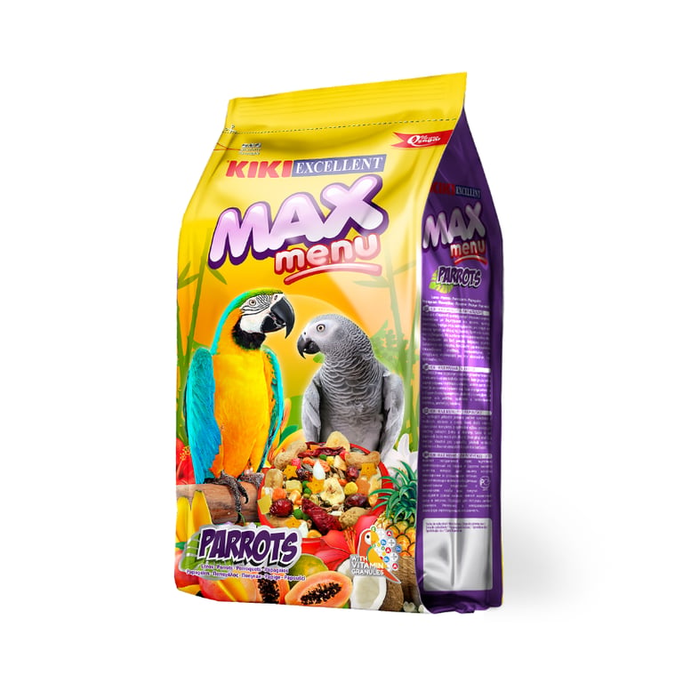 MAX Menü Papageien Sittiche