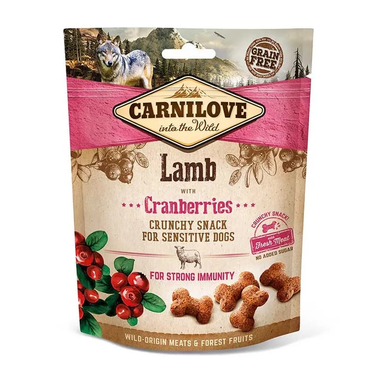 Snack Crunchy Agneau Myrtilles