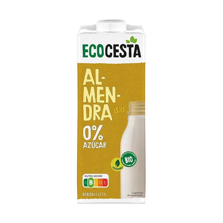 Bebida Vegetal De Almendra Sin Azúcar Bio