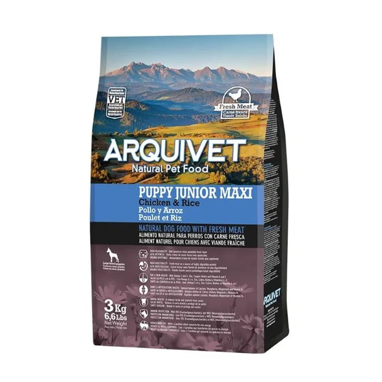Pienso Perro Puppy Junior Maxi Pollo Y Arroz