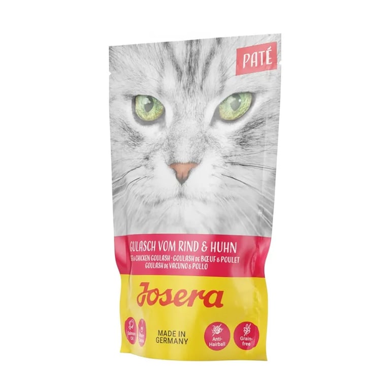 Chat Adulte Pâtée Au Goulasch De Bœuf Et De Poulet