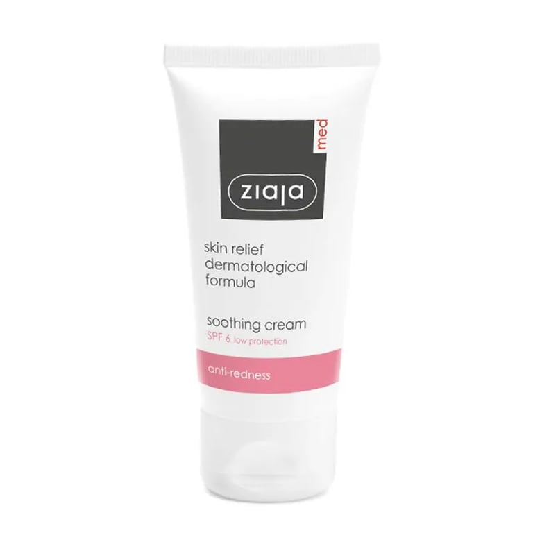 Crema Facial Calmante Antirojeces SPF6