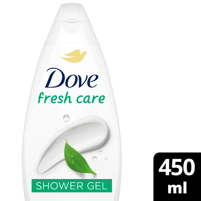 Gel de Douche Soin Frais Nettoyage Délicat 450 ml de Dove