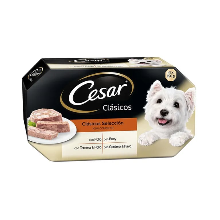 Pack Seleção Carnes Em Patê 4 Terrinas Para Cão