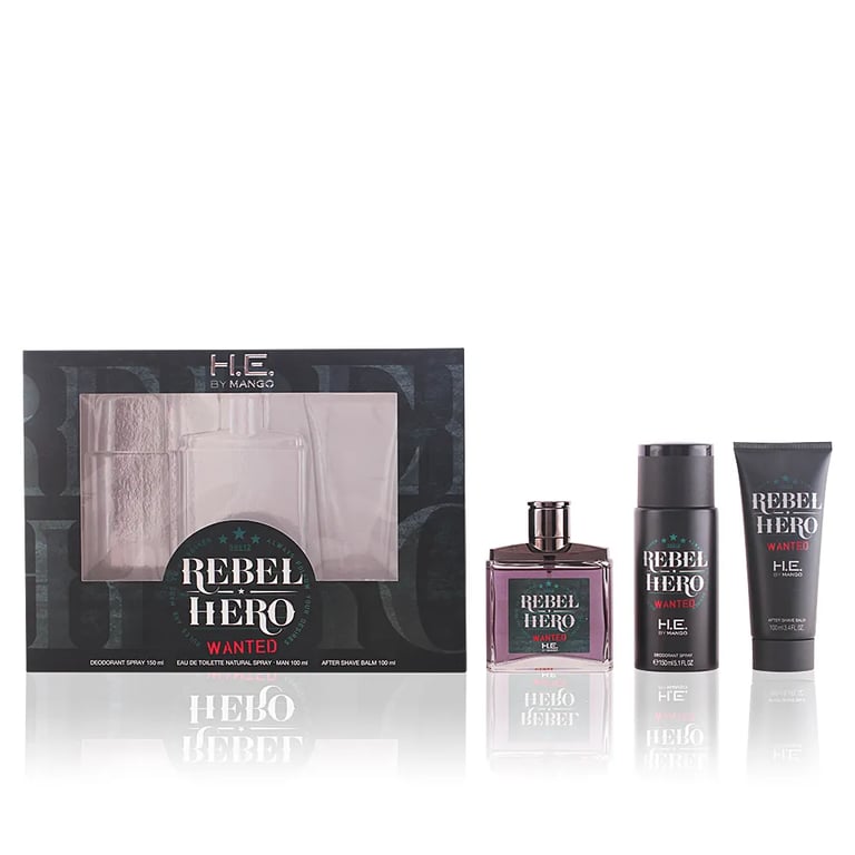 Rebel Hero Wanted HE Lote 3 Piezas EDT 100 ml