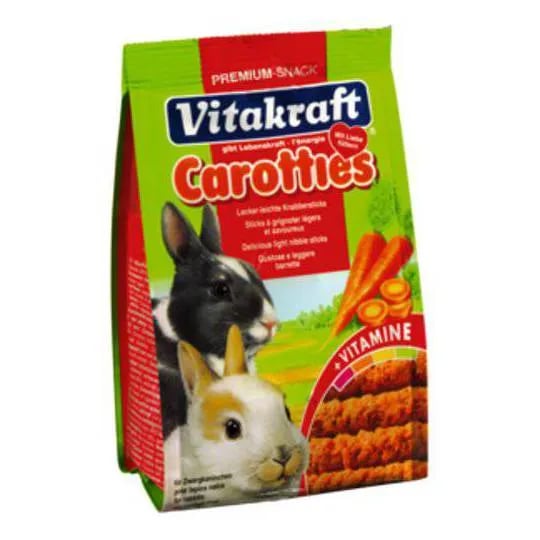Carotties Bastones Zanahoria Para Conejo Enano 50g