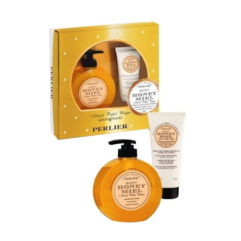 Honey Miel Mains Lot Savon 300 ml + Crème 100 ml