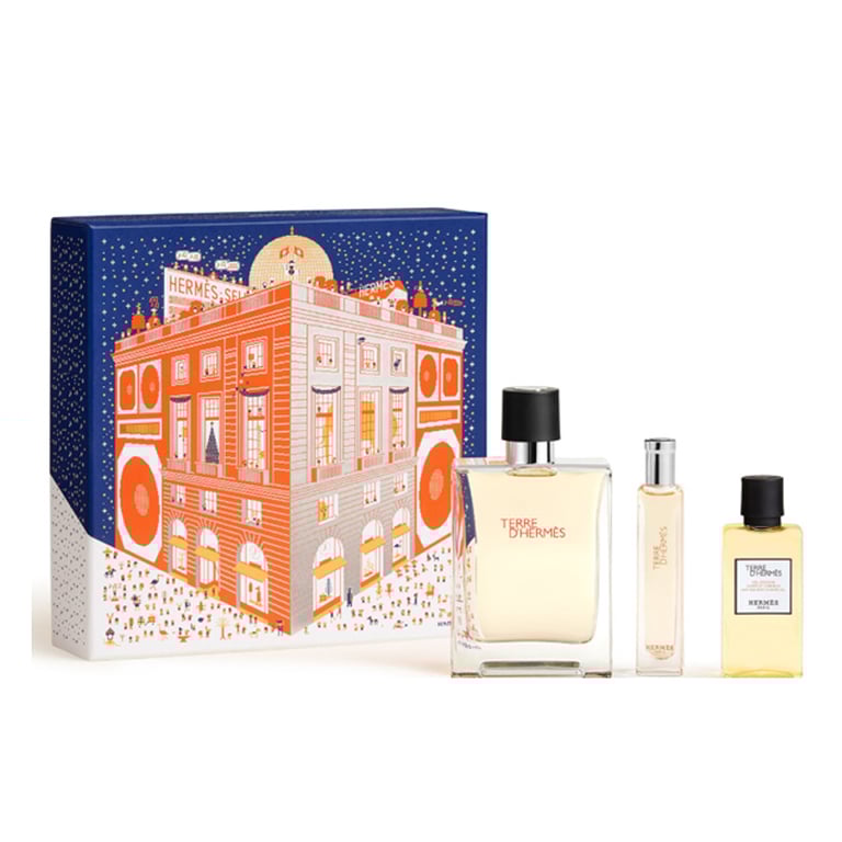 Terre D'Hermes Set EDT 100 ml + EDT 15 ml + Gel Ducha 40 ml
