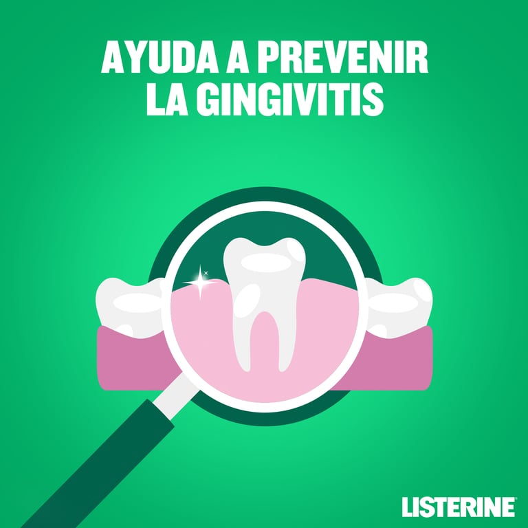 Listerine Sans Alcool Menthol Goût Léger 500 ml de Listerine