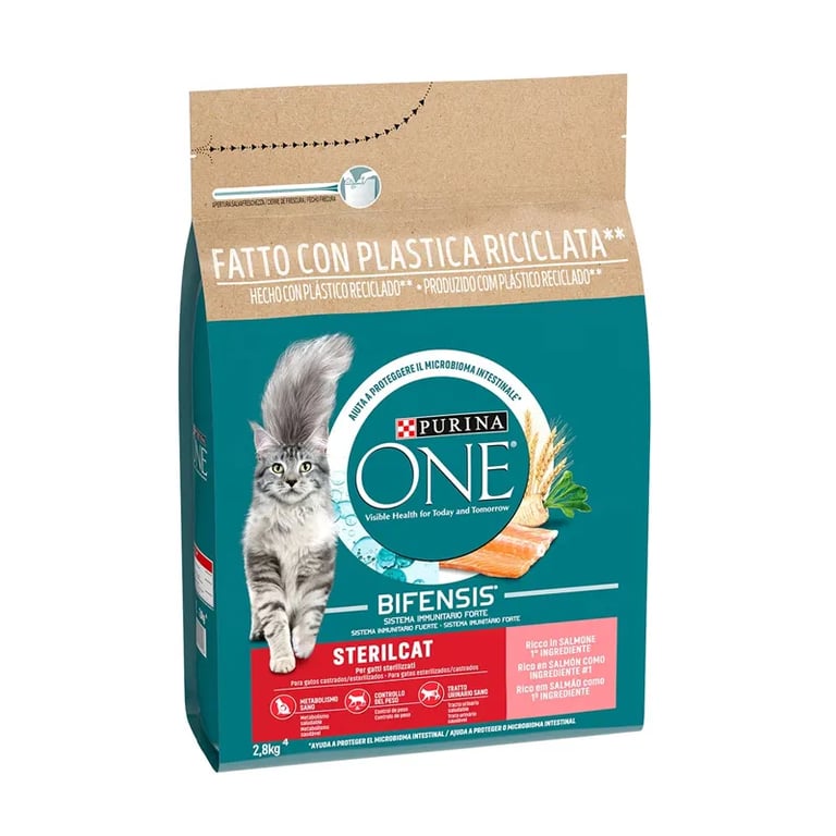 Bifensis Sterilcat Rico En Salmón Y Trigo