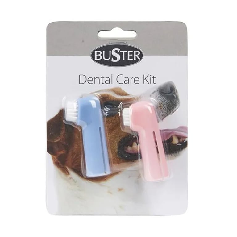 Kit Cuidado Dentário Com 2 Escovas De Dedo