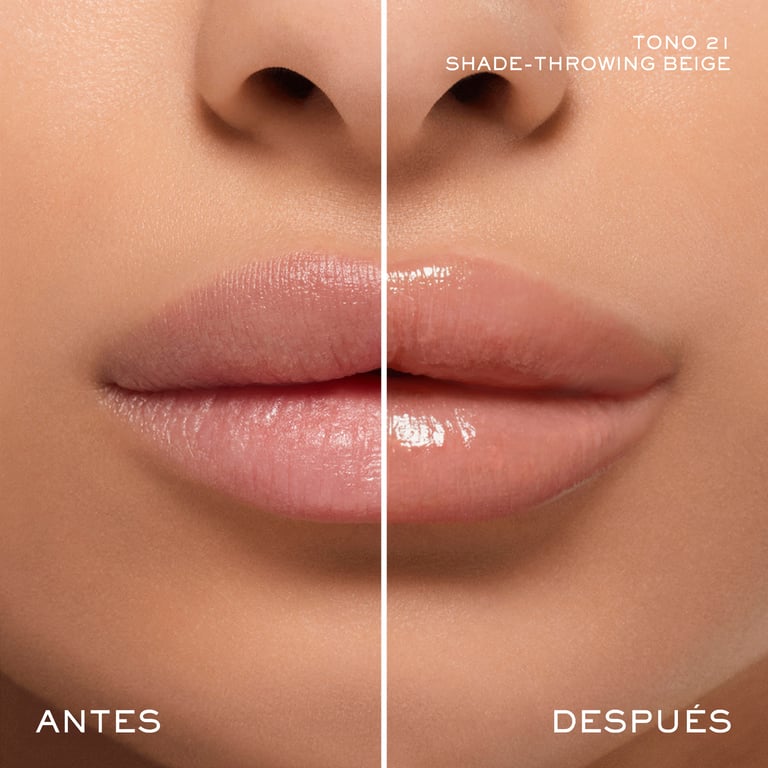 Lip Idole Butterglow #21 Shade Throwing Beige da Lancôme - imagen 4 de 5