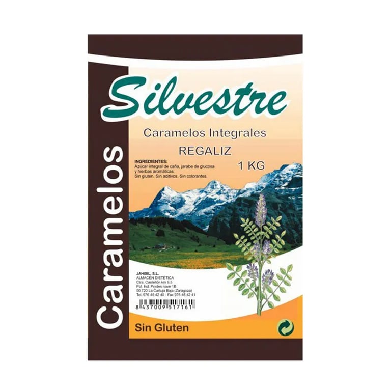 Caramelos Integrales De Regaliz
