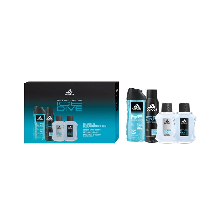 Ice Dive EDT 100 ml Lot de 4 Pièces