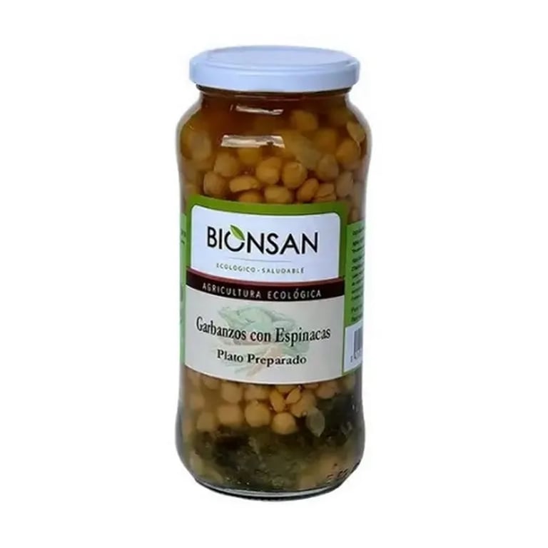 Garbanzos Cocidos Con Espinacas Eco