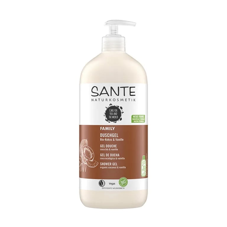 GEL FAMILY DUCHA COCO Y VAINILLA BIO