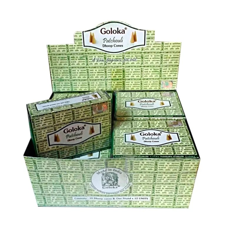 Incienso Conos Patchouli