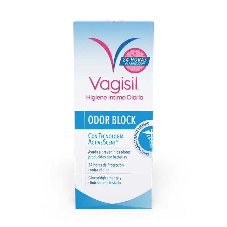 VAGISIL ODOR BLOCK TAMAÑO VIAJE
