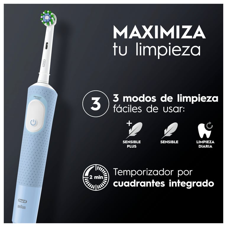 Oral-B Vitality Pro Protect Zahnbürste + 2 Ersatzteile + Zahnpasta von Oral-B